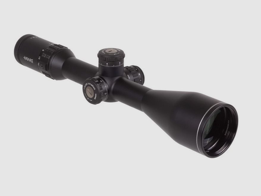 Hawke Sidewinder 30 FFP 6-24x56 (17460) – Half Mil reticle – As new / unfired / unused in original packaging - with Bubble Level