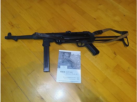 GSG MP 40 submachine gun 40 9mm PAK MP4