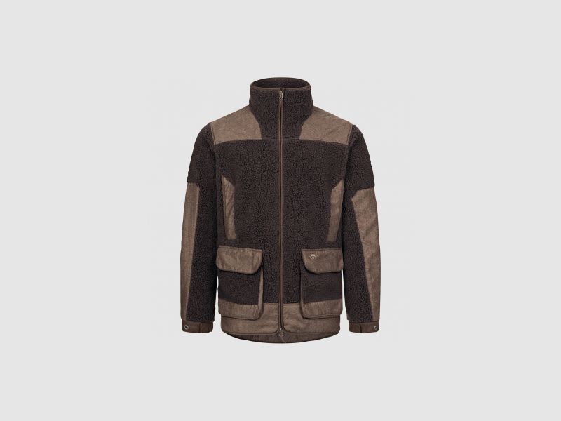 Blaser Herren Sherpa Fleece Jacke (Braun) | M