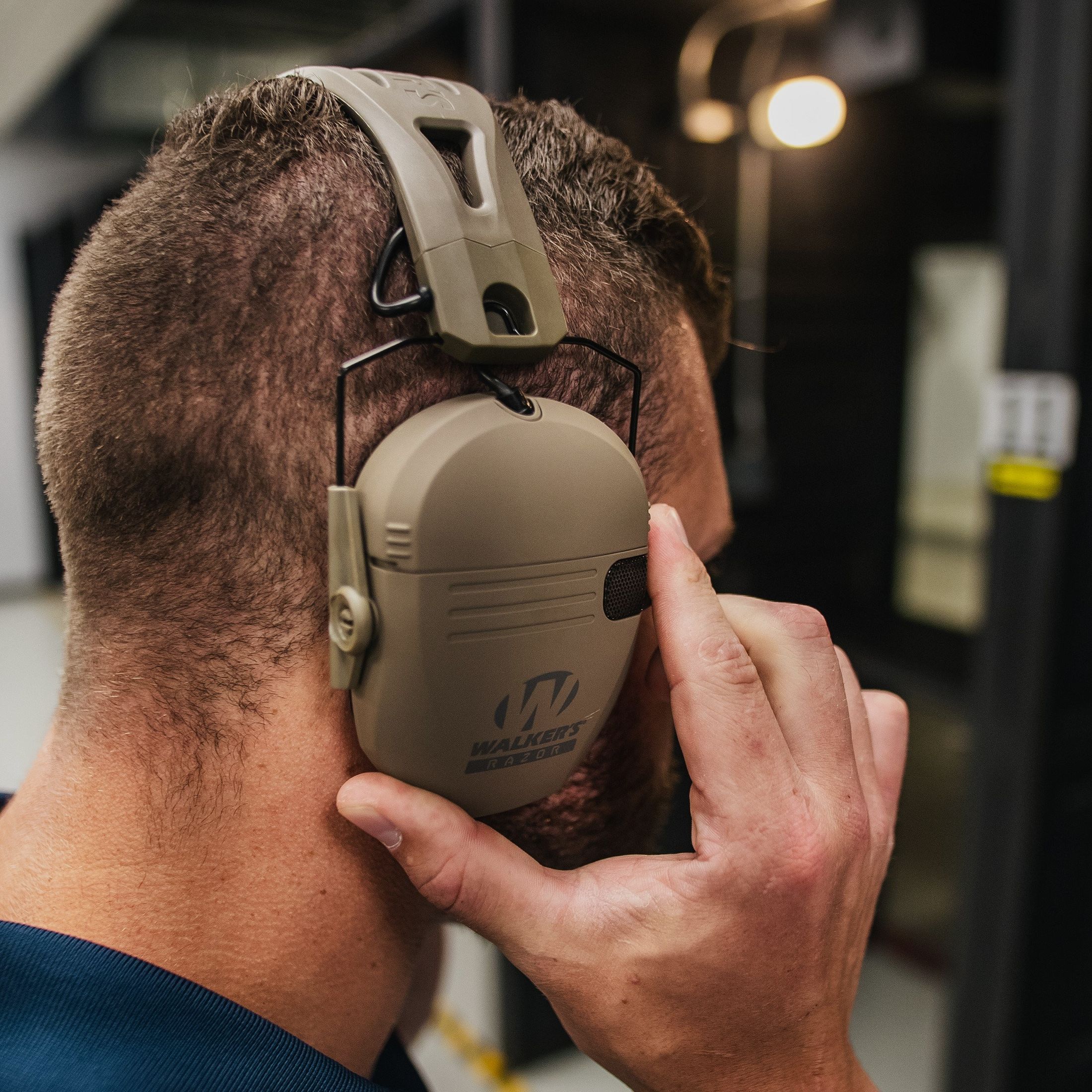 Tactical Electronic Headphones Tacti-Grip Earth Razor Walker's, image 4 of 4
