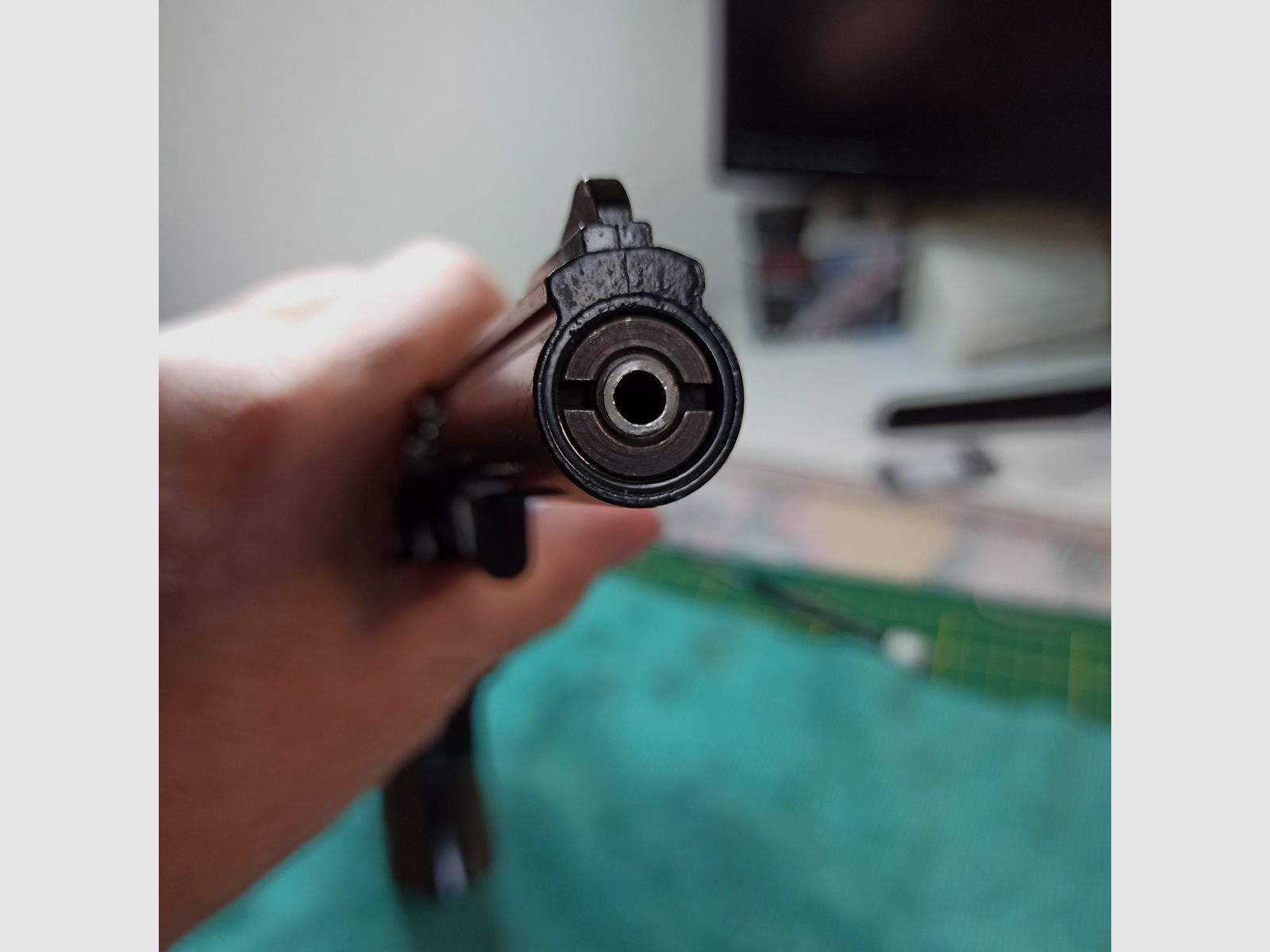 Vintage: 2 x CO2 Revolver "Daisy" Powerline 44 Diabolo 4,5 gereviseerd