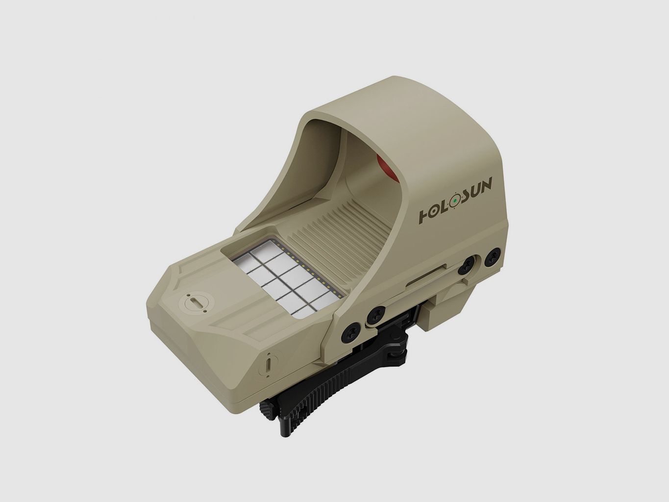Holosun Set, Holosun Reflexvisier, Modell HE510C-GR-FDE mit grünem Wechselabsehen: 2MOA Dot, 65MOA Circledot & 65MOA Circle und Magnifier HM3X-FDE, Bild 6 von 12