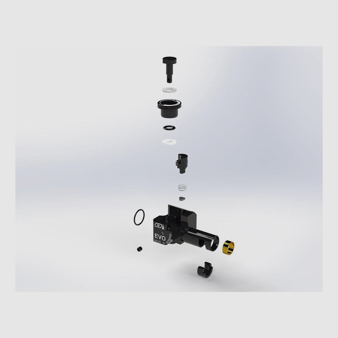 Hop-up Block Ultimate Evo CNC Performance ASG - Optimale Präzision - Verstärkte Haltbarkeit - Verbessert Reichweite und Präzision, Bild 1 von 6