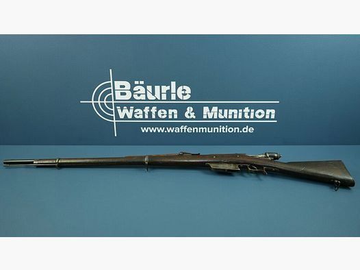 Vetterli 1870/87/16 - Modelo temprano 6,5x52 Carcano