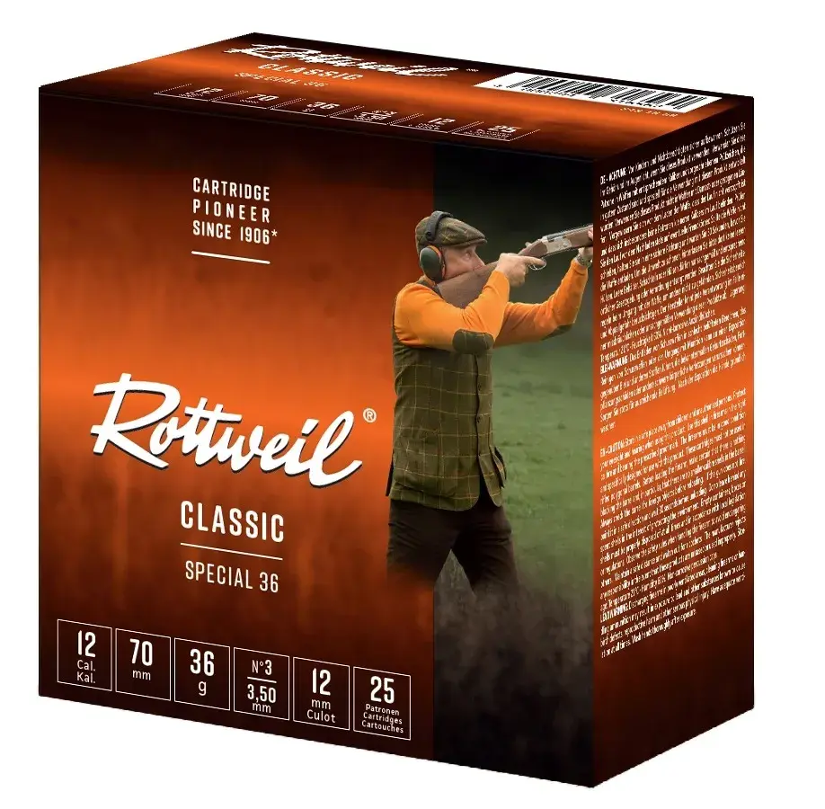 Cartouches de Chasse Rottweil Classic Special 36, image 2 sur 2