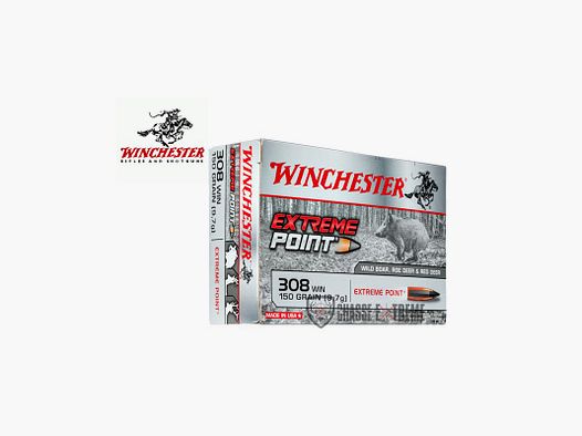 20 Munitions WINCHESTER cal 308 Win 150gr Extreme Point