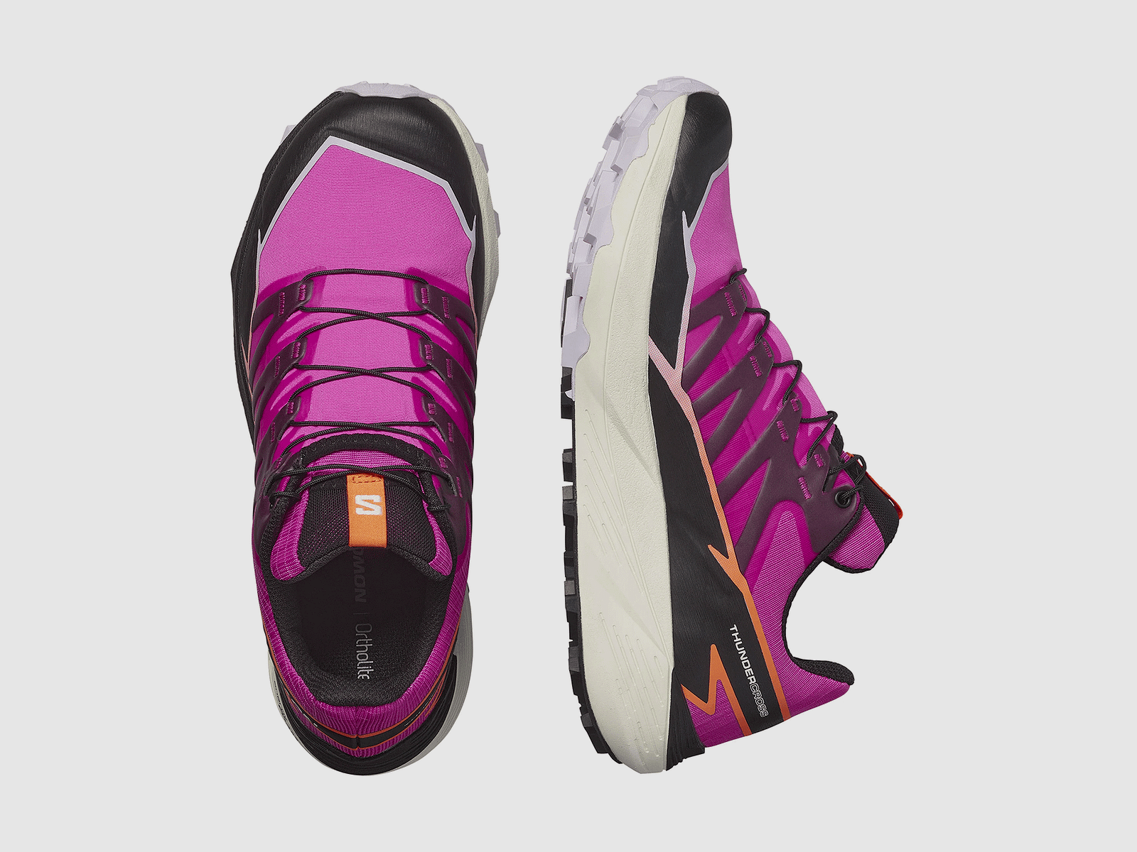 SALOMON – DONNA – THUNDERCROSS W Rose Violet / Black / Orchid Petal, image 4 of 4