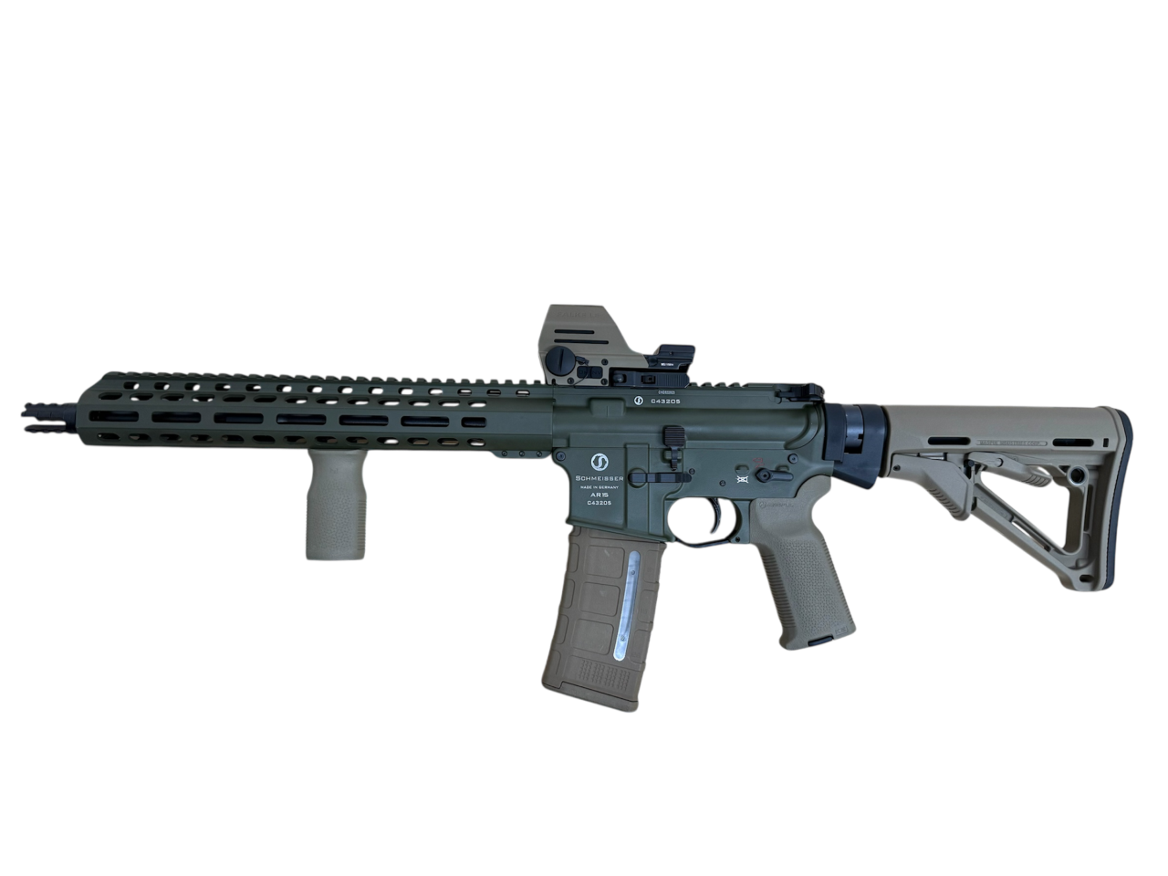 Schmeisser – Fusil semi-automatique / AR15 12.5 / .223 Rem / Édition spéciale OD/FDE incl. Falke LE, image 2 sur 2
