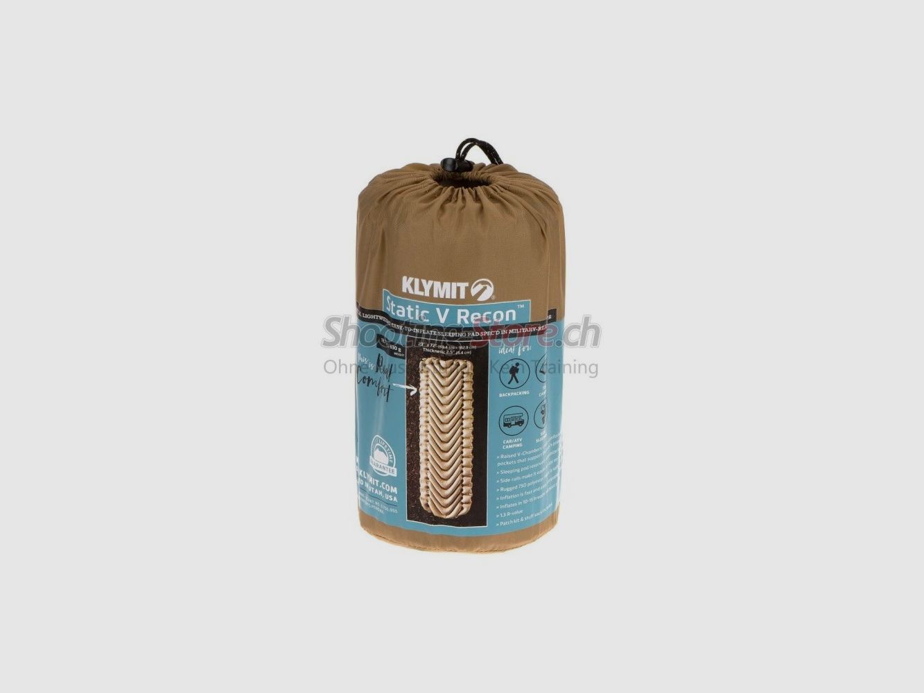 Klymit Static V Sleeping Pad Recon Tan