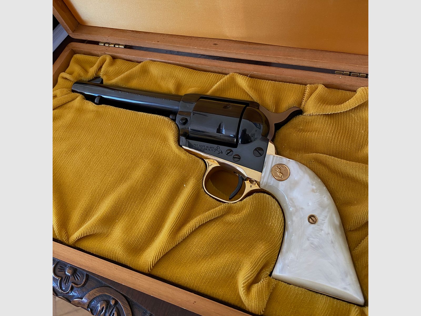 COLT SAA .45 L.C.  Sondermodell 100 Jahre 1863 West Virginia Centennial 1963
