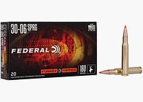 Federal Fusion Tipped .30-06 Springfield 11,7 g / 180GR Jagdmunition – 20 Stück #F3006TFS3