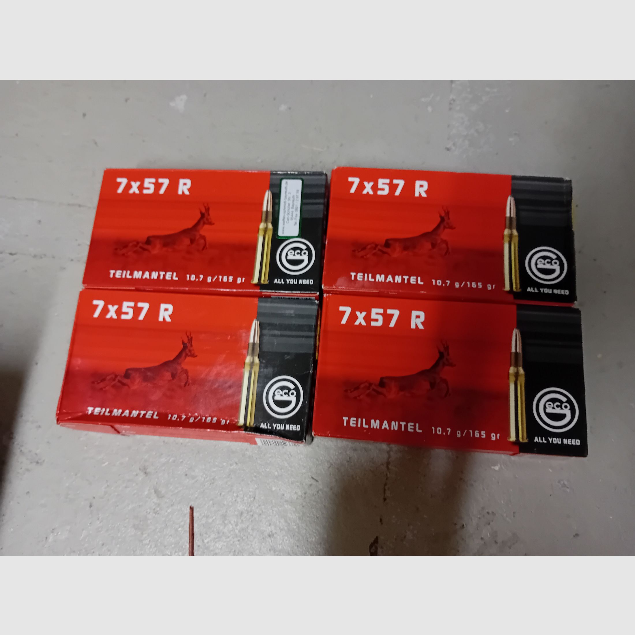 Geco 7x57 R Teilmantel 