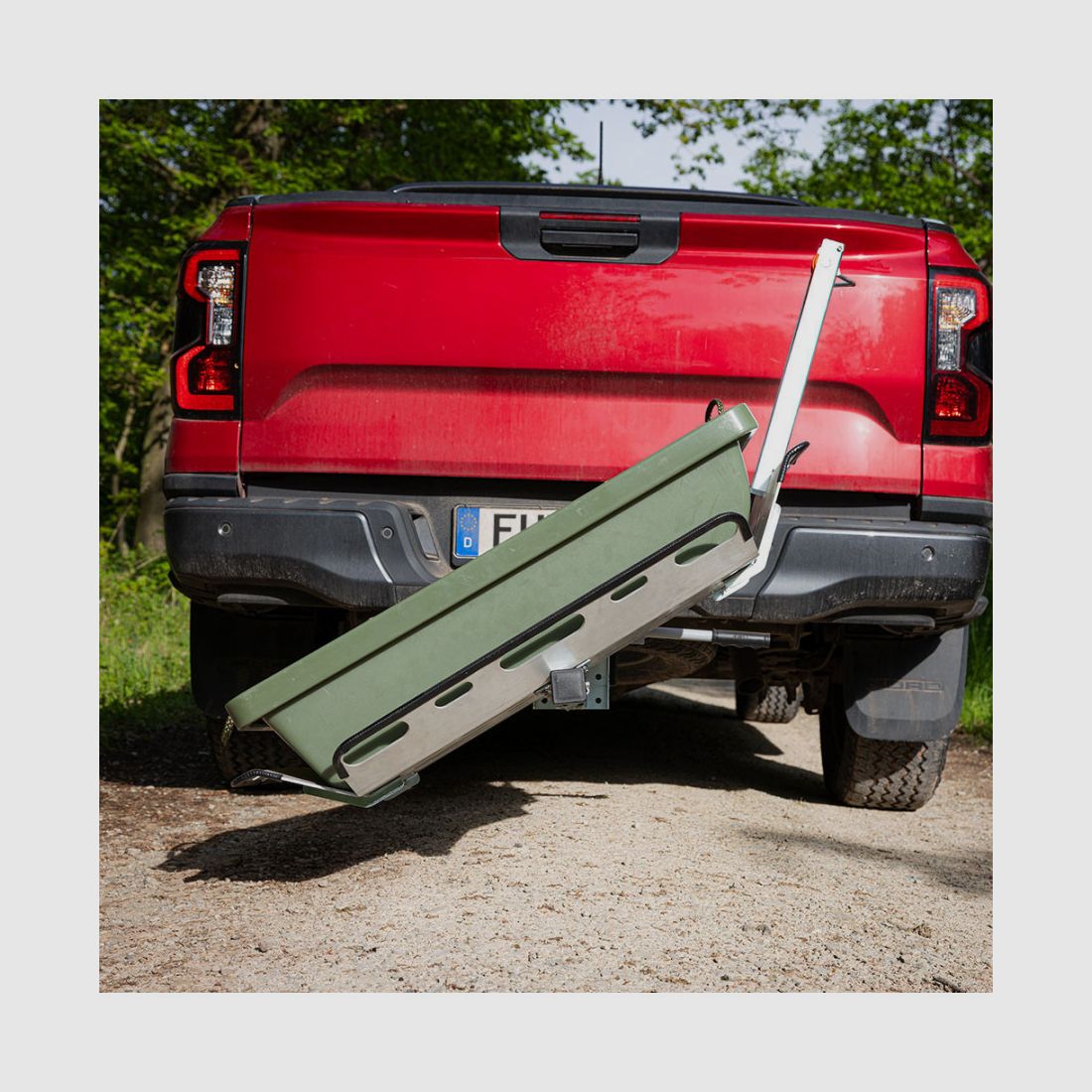 Jachttransport voor aanhanger EasyLoad + Eenvoudige bevestiging + Lier, afbeelding 5 van 9