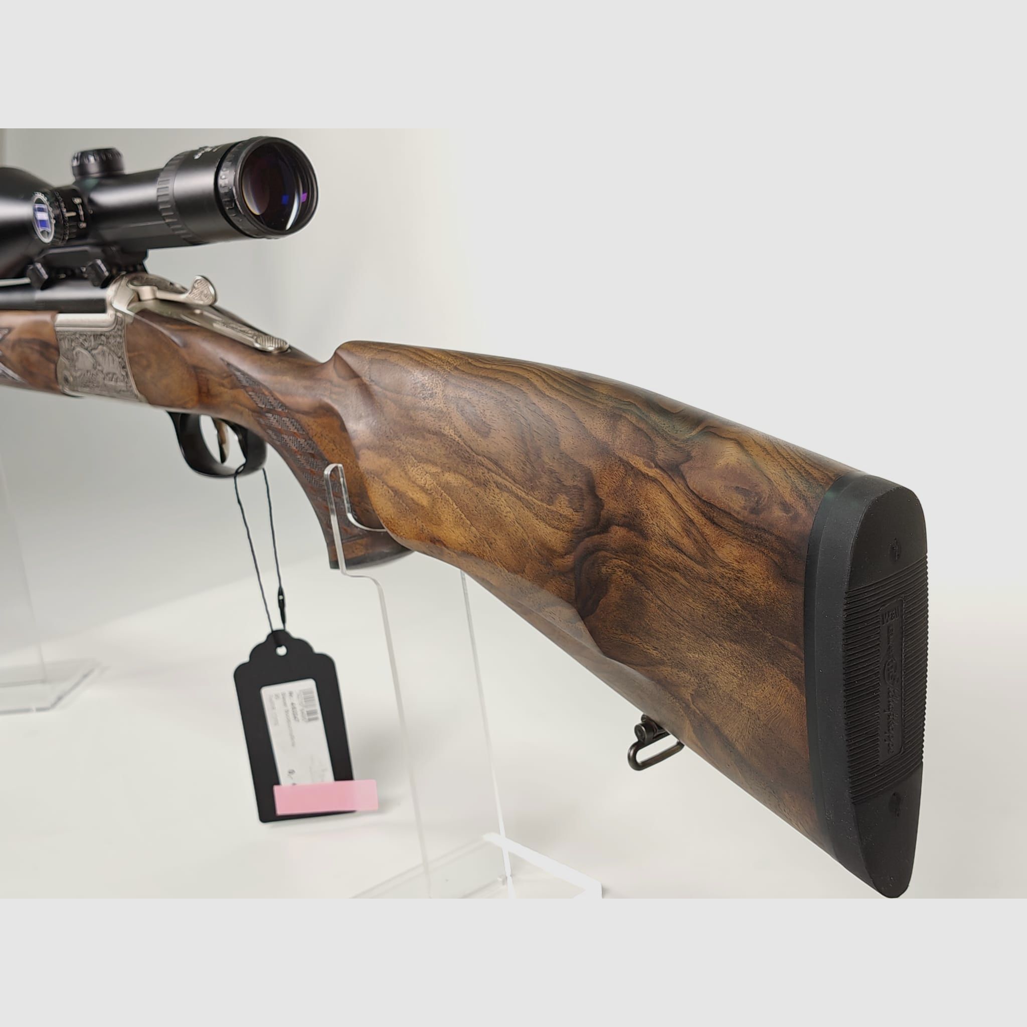 Blaser BBF 95 Luxus 7x65 R / 12/70 mit Zeiss Diavari VM 3–12x56 T* – exklusives Schaftholz, Bild 5 von 12
