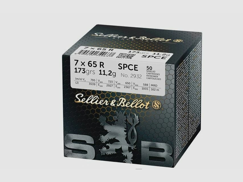 S&B 7x57R Sellier & Bellot Teilmantel SPCE