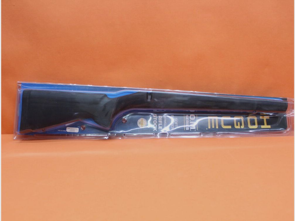 HOGUE Howa 1500 : Hogue Overmolded Schaft schwarz Long Action - Heavy Barrel - Pillar Bed Block