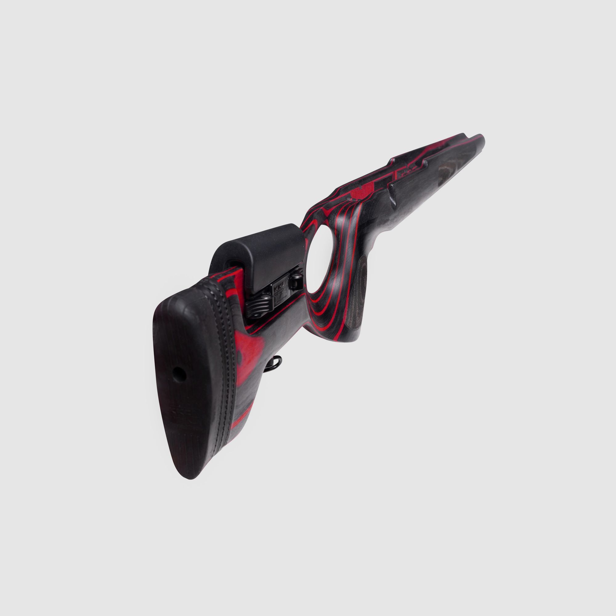 KKC DuoGrip - Jagd-Sportschaft - Farbe: schwarz/rot
