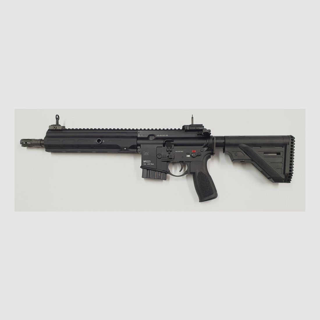 Heckler & Koch Heckler & Koch MR223 A3 Slimline 11" SPORT Special Edition, Zwart .223Rem Zwart BKA-Bescheid