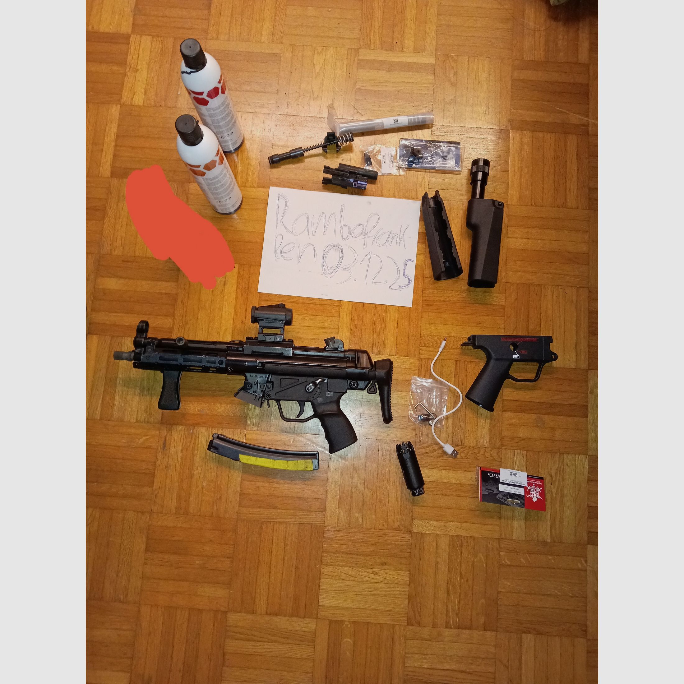 VFC MP5 GBB V2 Komplettpaket