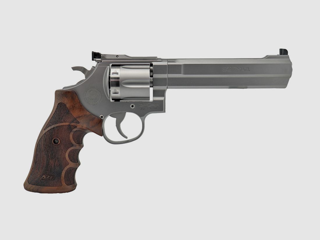  Spohr	 L562 Standard 6.0 Stainless 6" Revolver mit Wechseltrommel 9mm Made in Germany