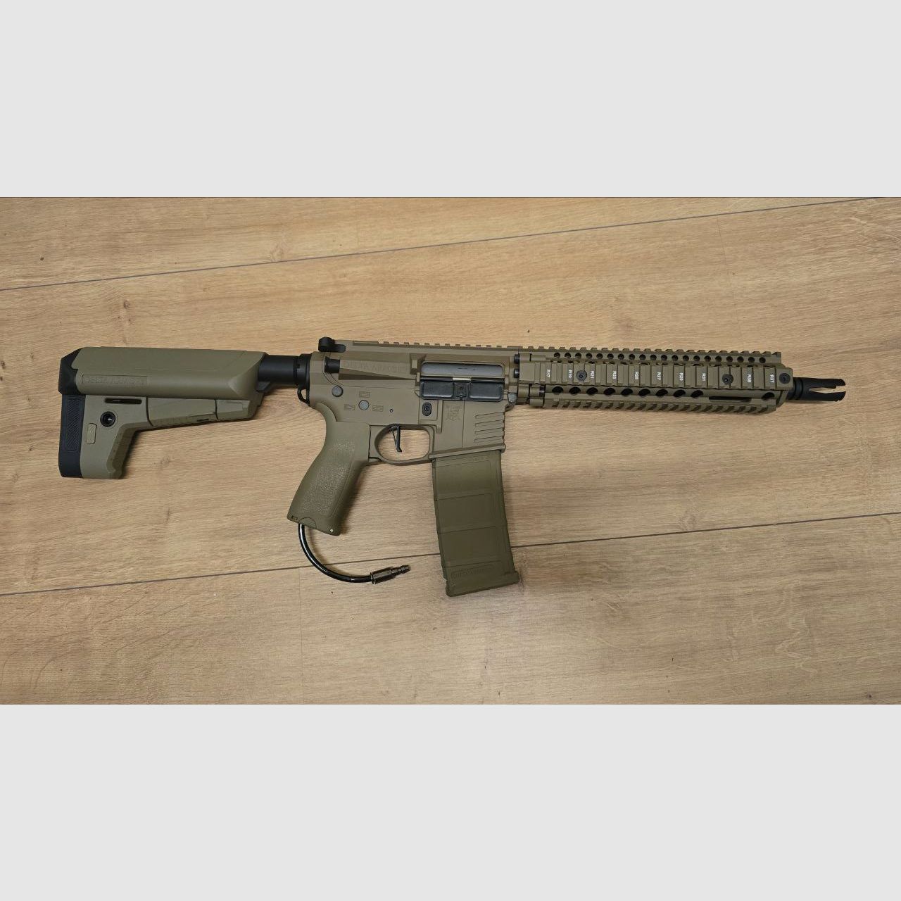 AR15 MK18 ALPHA HPA Airsoft mit Pulsar S / Maxx CNC Hopup Unit Frei ab 18 Jahren | Delta Armory