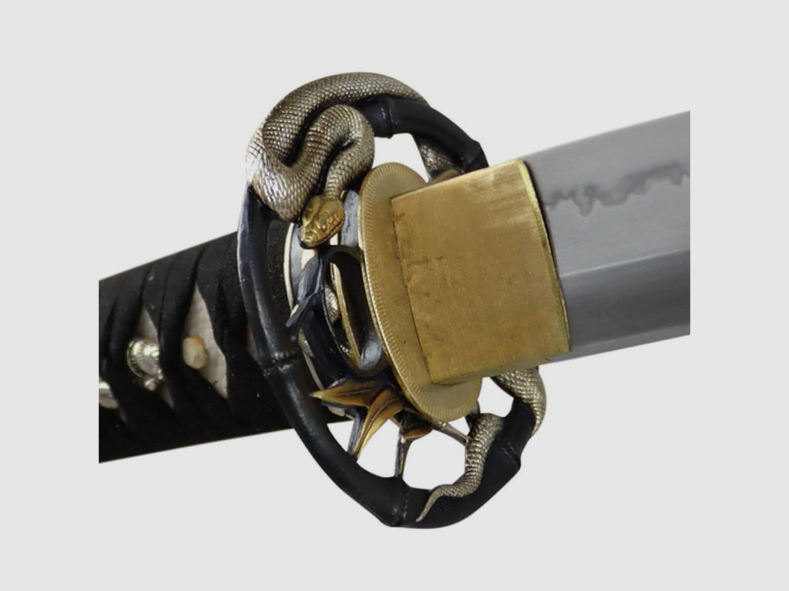 Snake Katana mit hochwertiger Politur