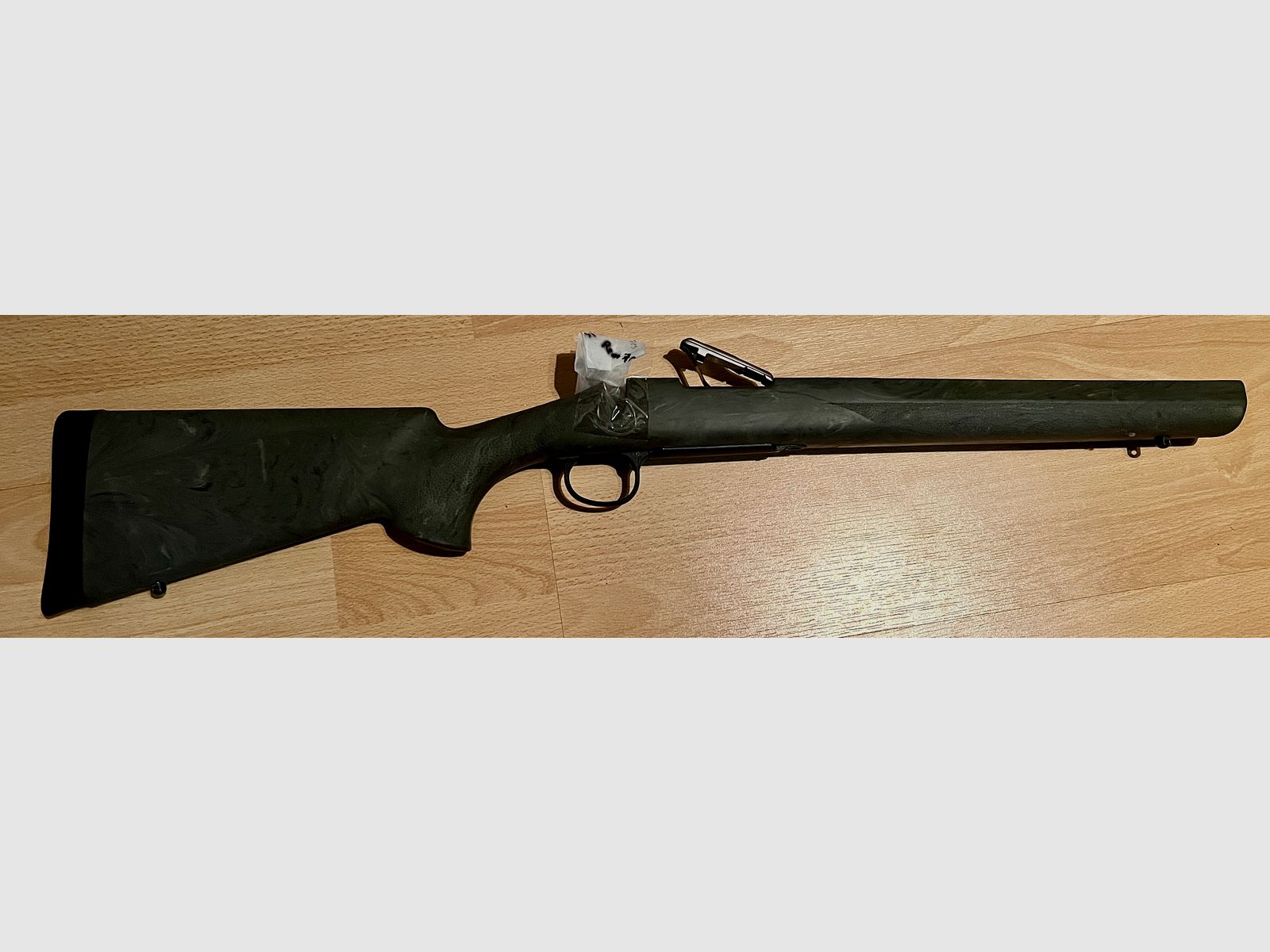 Hogue Remington 700 BDL Short Action Heavy Barrel PillarBed Stock – Ghillie Green | incl. schroeven + magazijnveer – onder dealerprijs!
