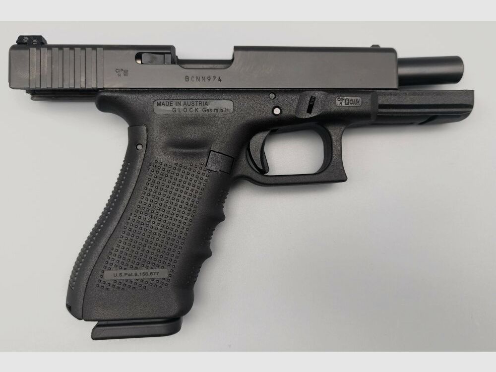 Glock 17 Gen4 également comme système interchangeable 9mm Luger
