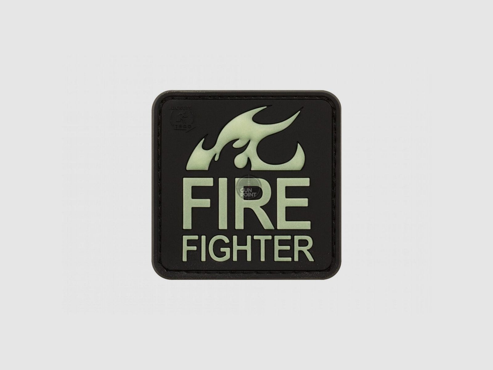 Fire Fighter Rubber Patch