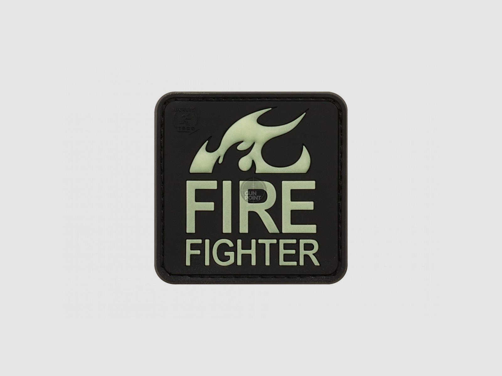 Fire Fighter Rubber Patch