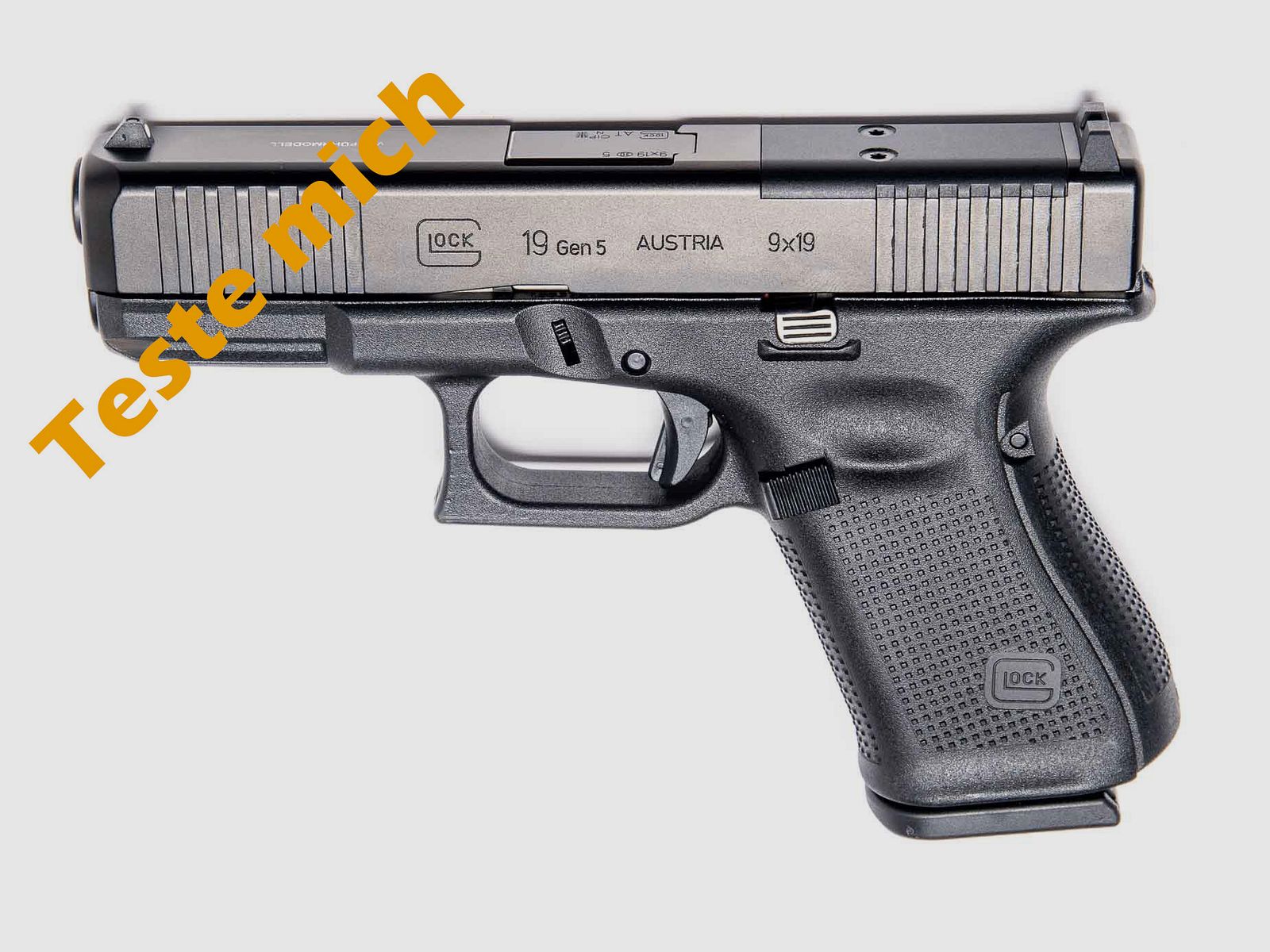 Testwaffe GLOCK G19 Generation 5 MOS FS, Bild 1 von 2