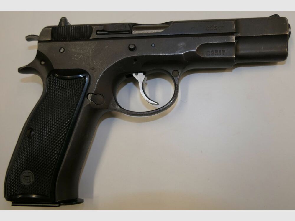 CZ	 Halbautomatische Pistole, CZ75, 9x19mm; 9mm Para; 9mm Luger