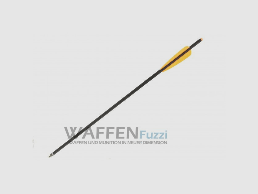 Flecha de carbono de 22" para ballesta