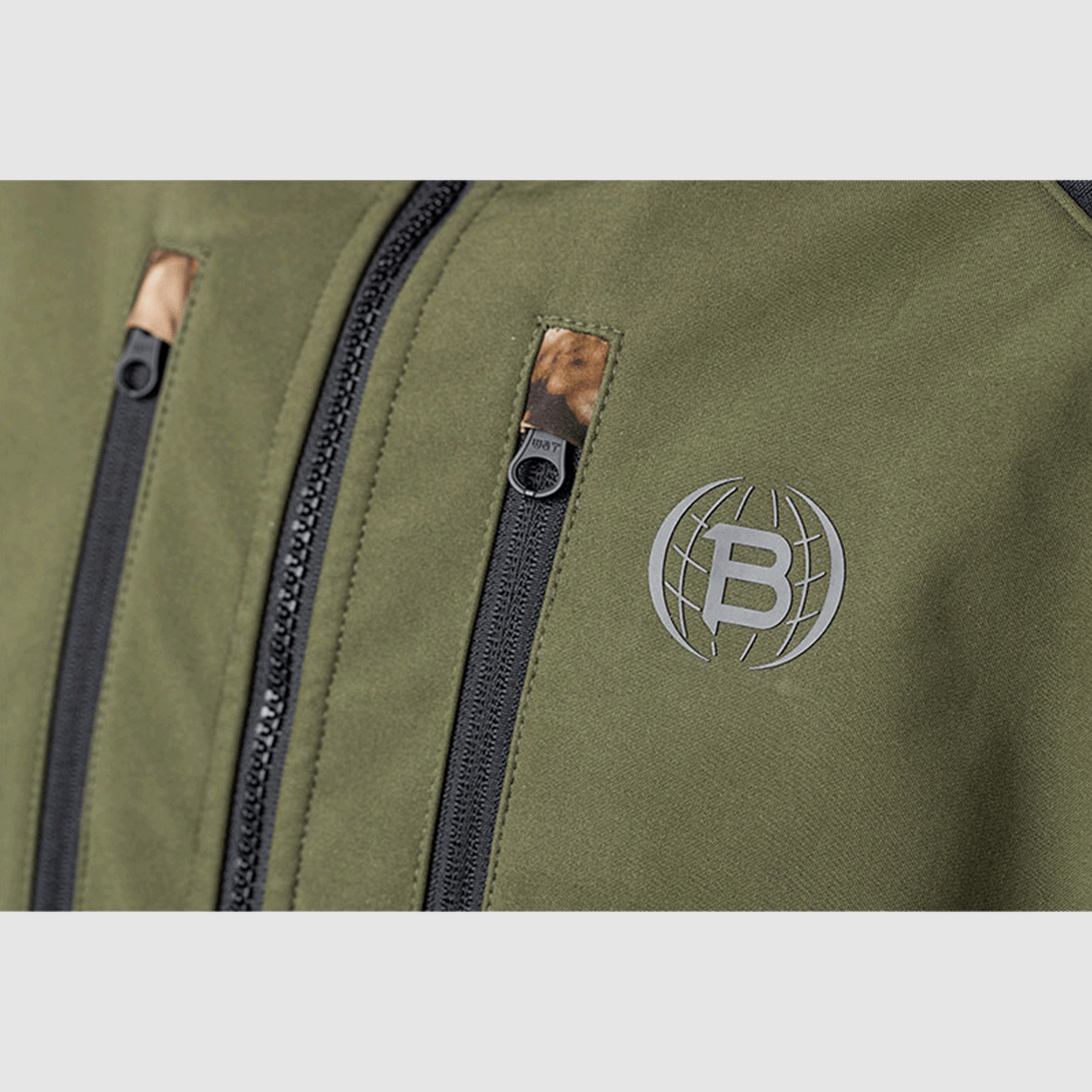 JACK/SOFTSHELL – BITRABI – TIGER GROEN/CAMO, afbeelding 4 van 6