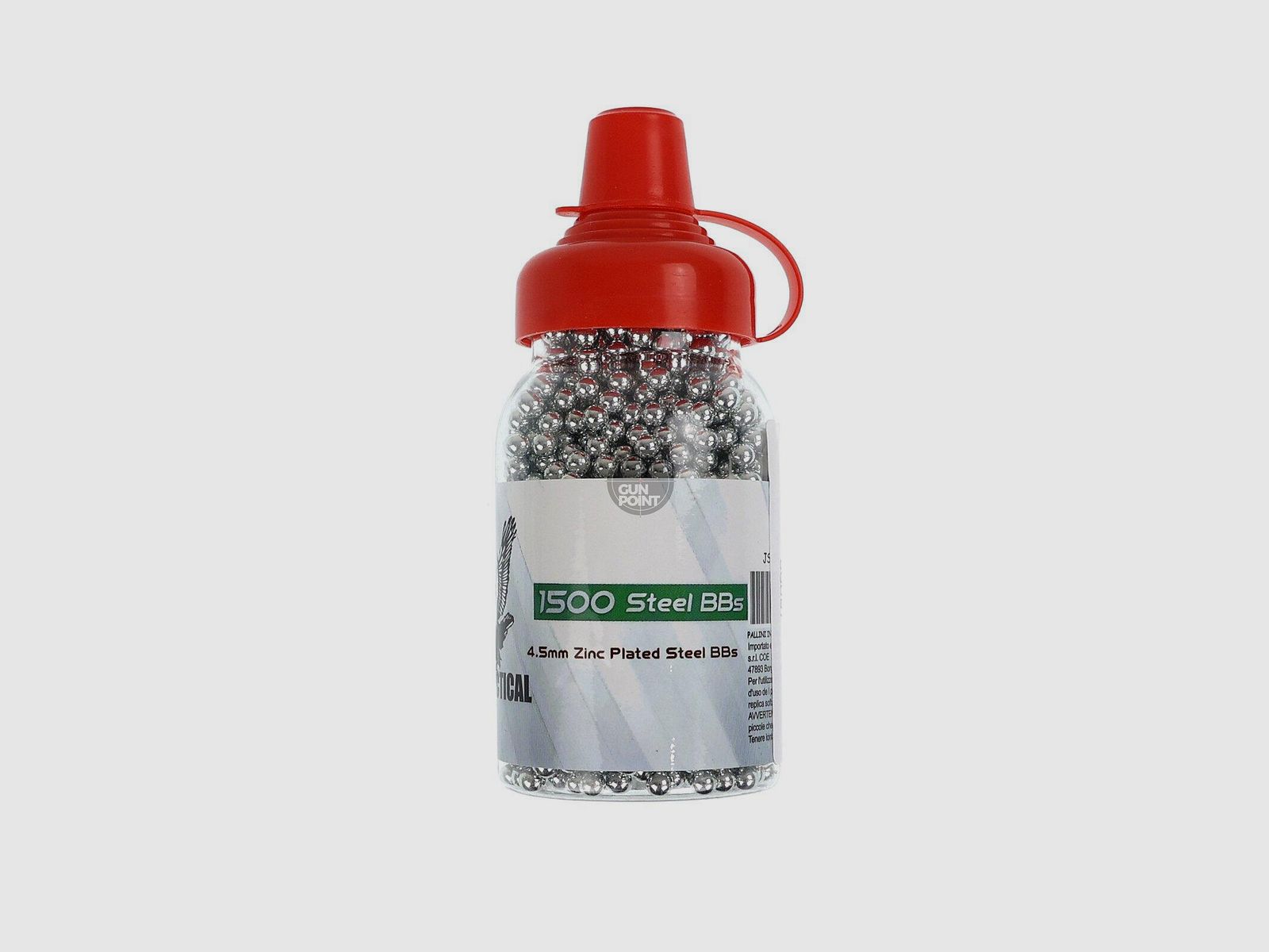 JS-Tactical Stahlrundkugeln 4,5 mm BB 0,35g - 1.500 Stck