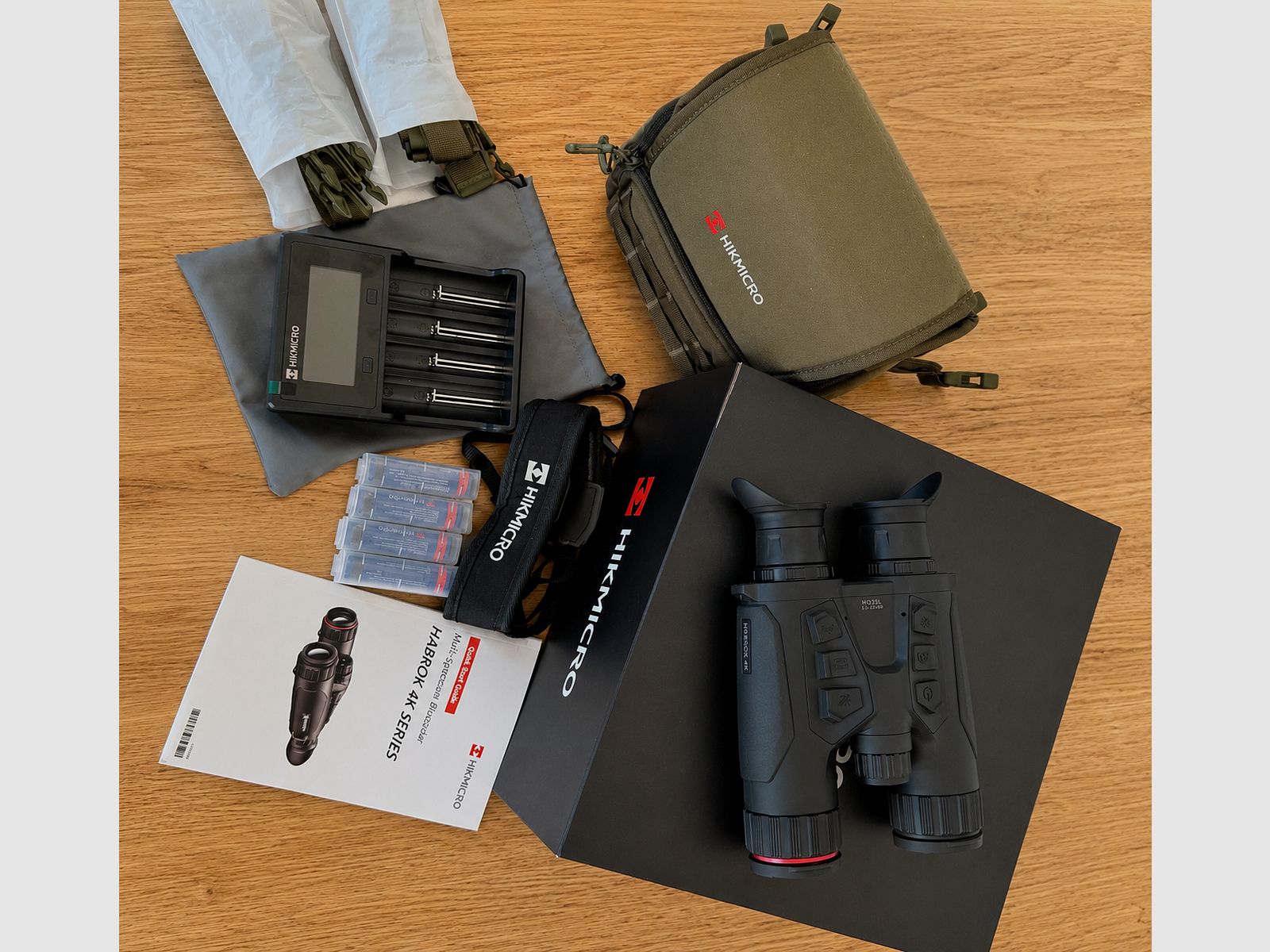 HIKMICRO Habrok 4K HQ35L 5.5–22x60 – comme neuf, utilisé seulement 2 fois