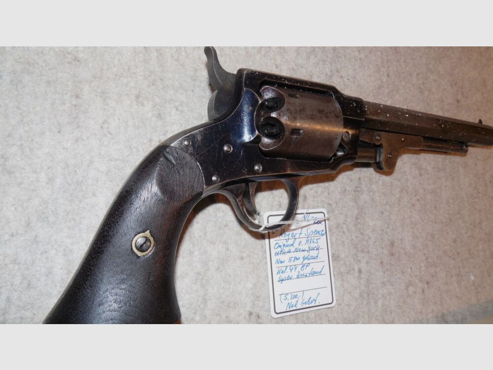 Roger & Spencer Utica New York Original 1865