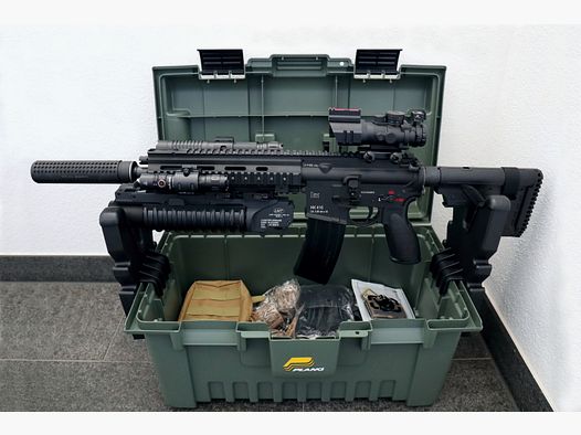 HK416 A5 Gas VFC (UMAREX) volledig uitgerust, nieuw, ongebruikt! Combi (waarde: ca. 1100,-- Euro)