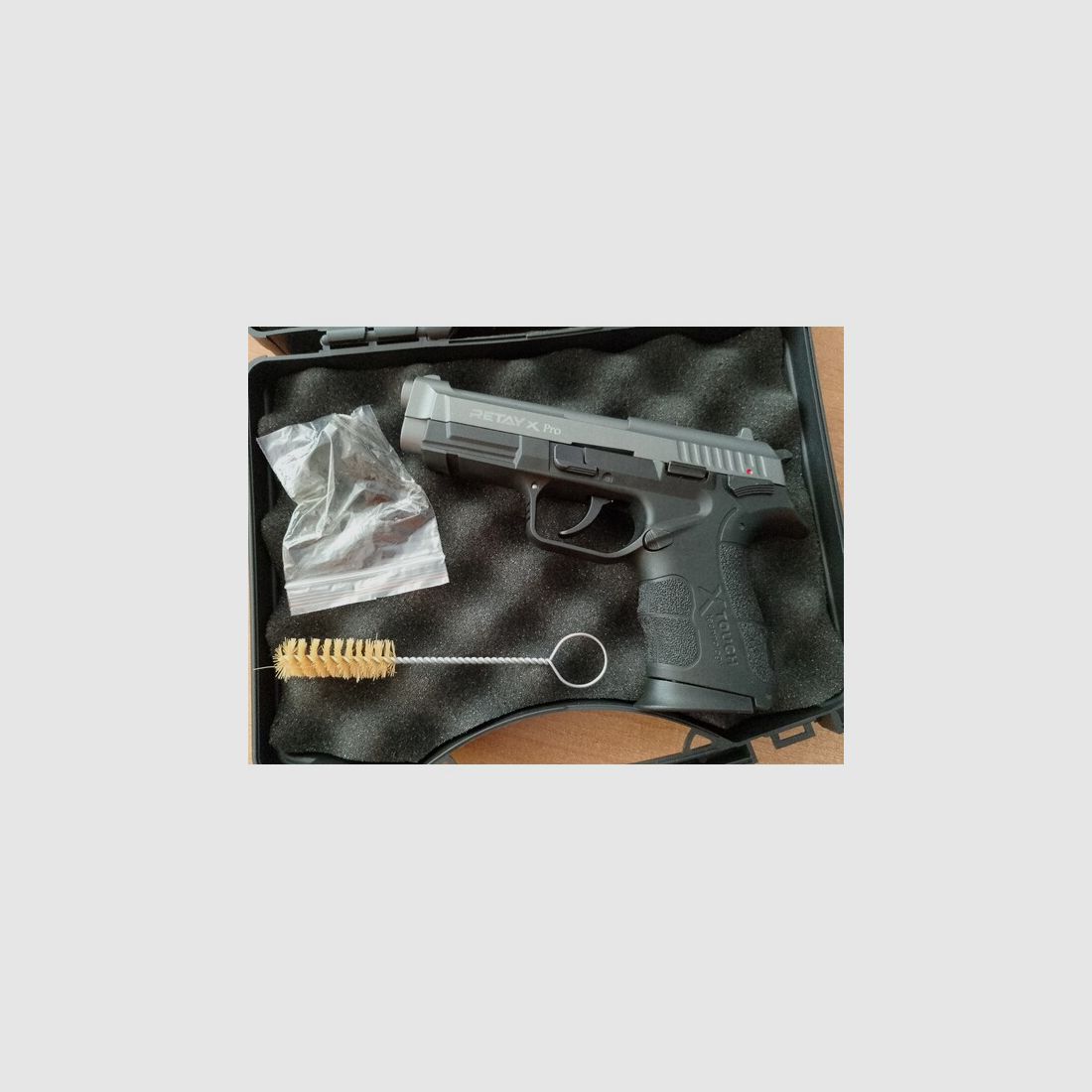 Retay X Pro Bicolor-Finish im Kal. 9 mm P.A.K. mit Verpackung!