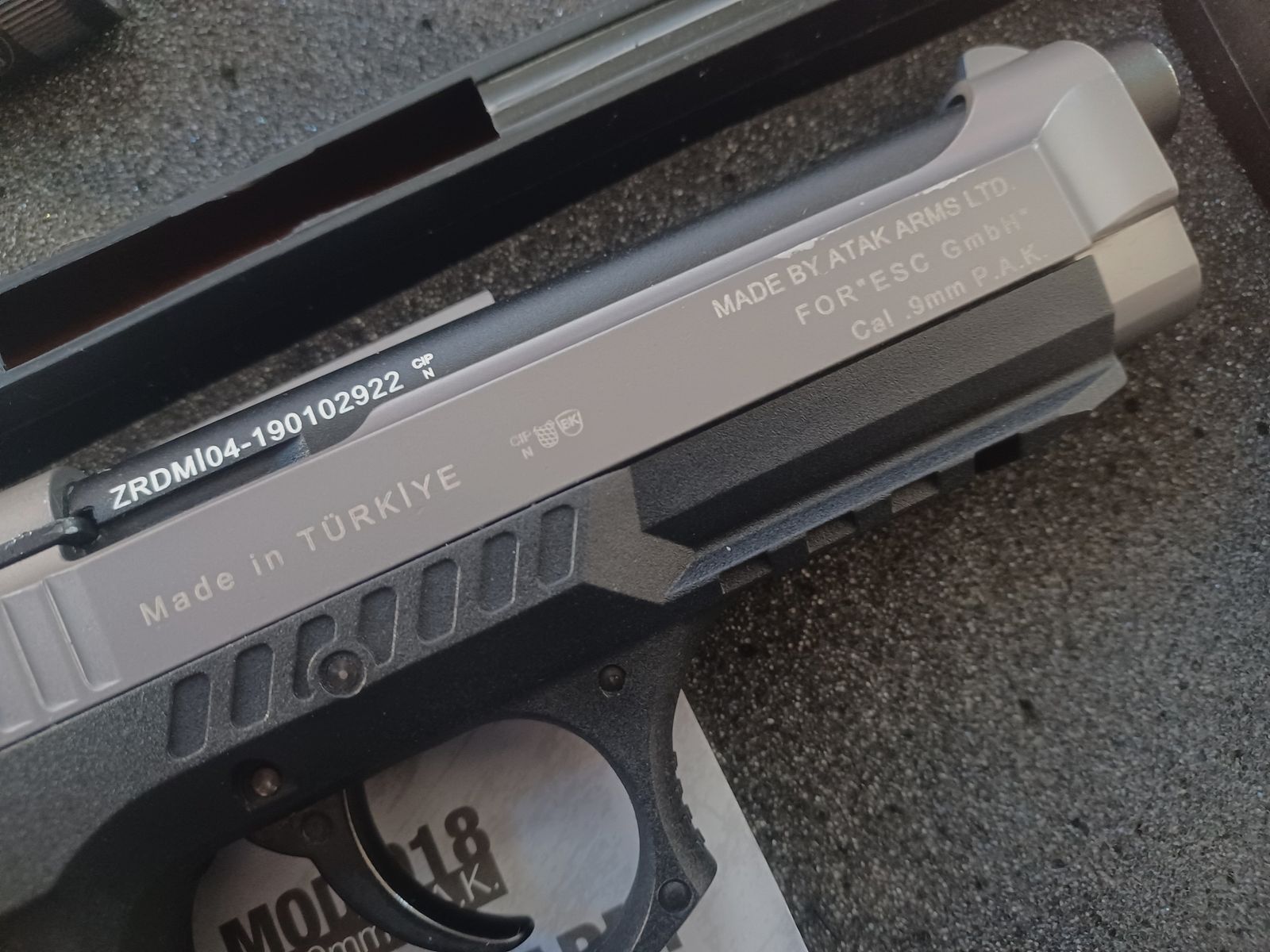 Zoraki 918 cal. 9mm P.A.K., image 3 of 4