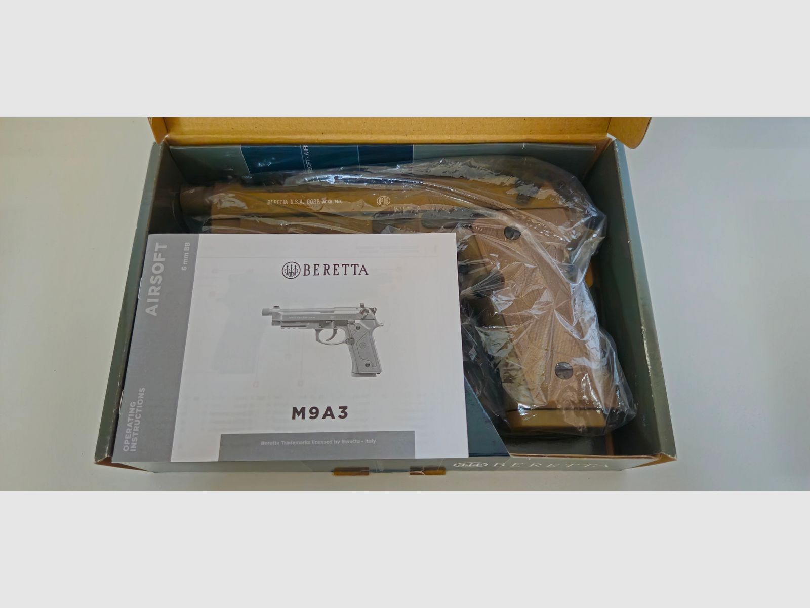 Beretta M9A3 CO2 4,5mm Stahl (FDE)