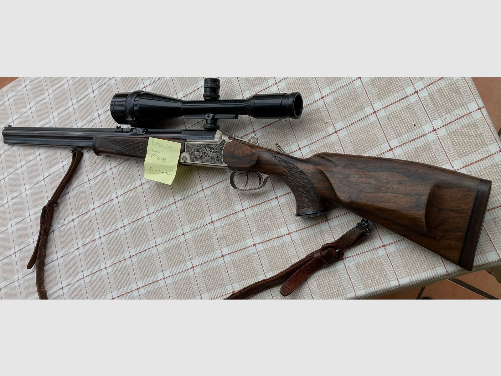 Blaser ES700/88 Bockbüchse mit Einstecklauf