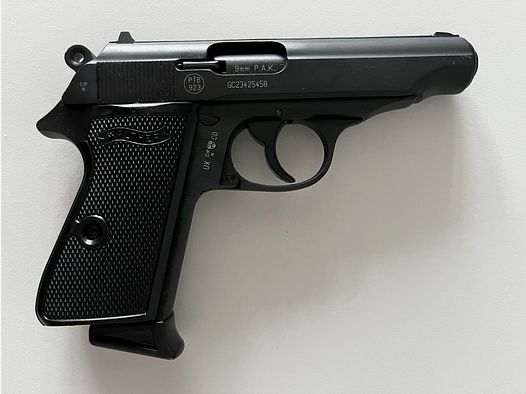 Walther PP Kaliber 9mm P.A.K. Schreckschusspistole