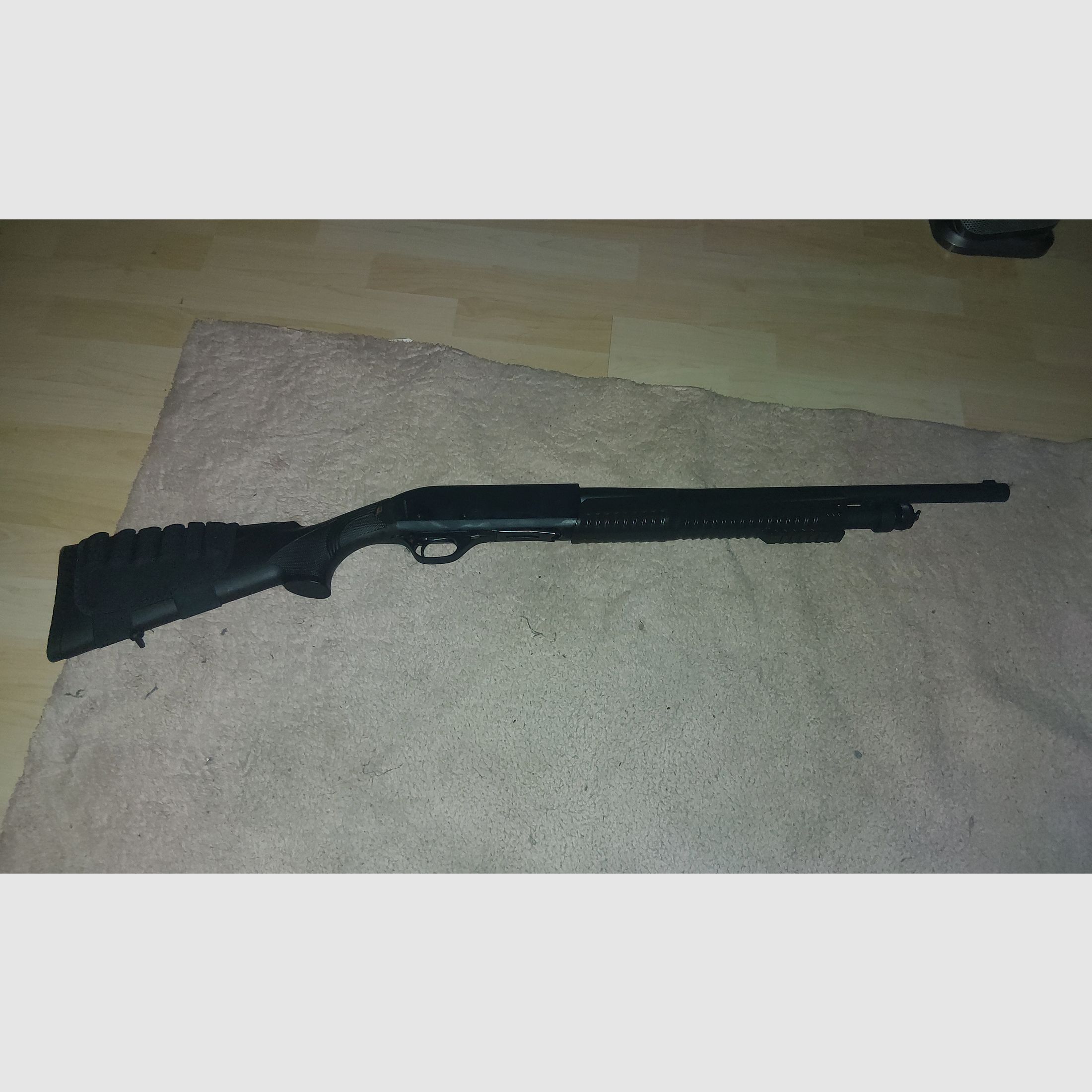 Stalen verdediger jachtgeweer