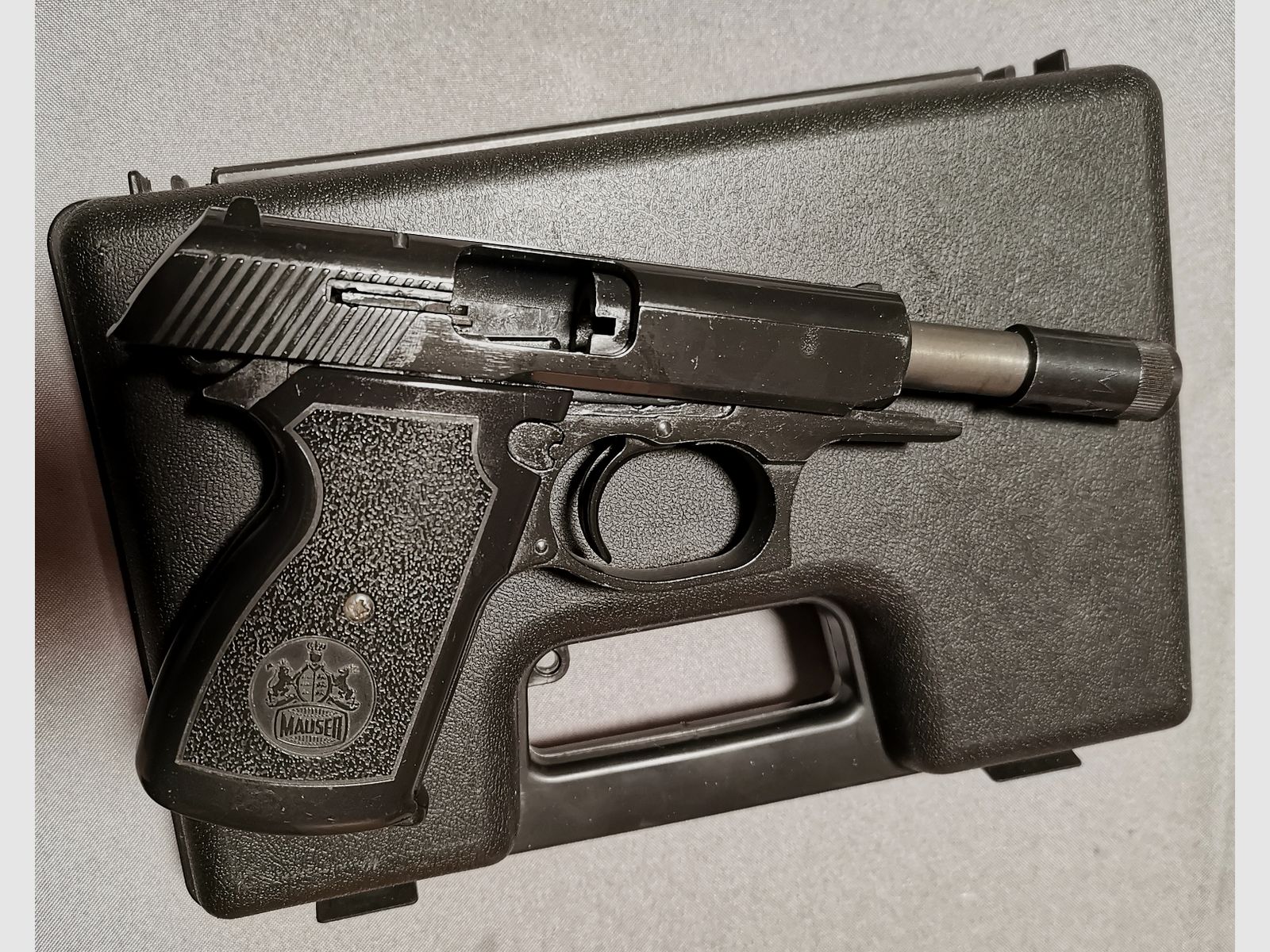 Mauser HSC 90 Schwarz Sammlerwaffen mit PTB Frei ab 18 Jahre