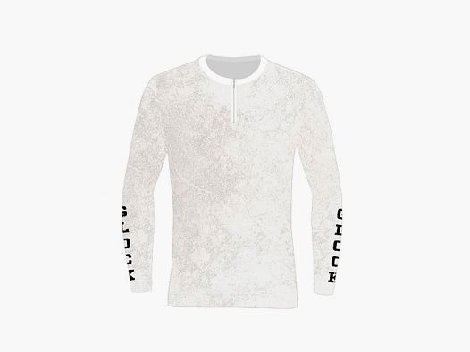 DED GLOCK Koszulka z Długim Rękawem Konkursowa Biała, rozmiar: 6XL, Typ odzieży: Regular (Mężczyźni)