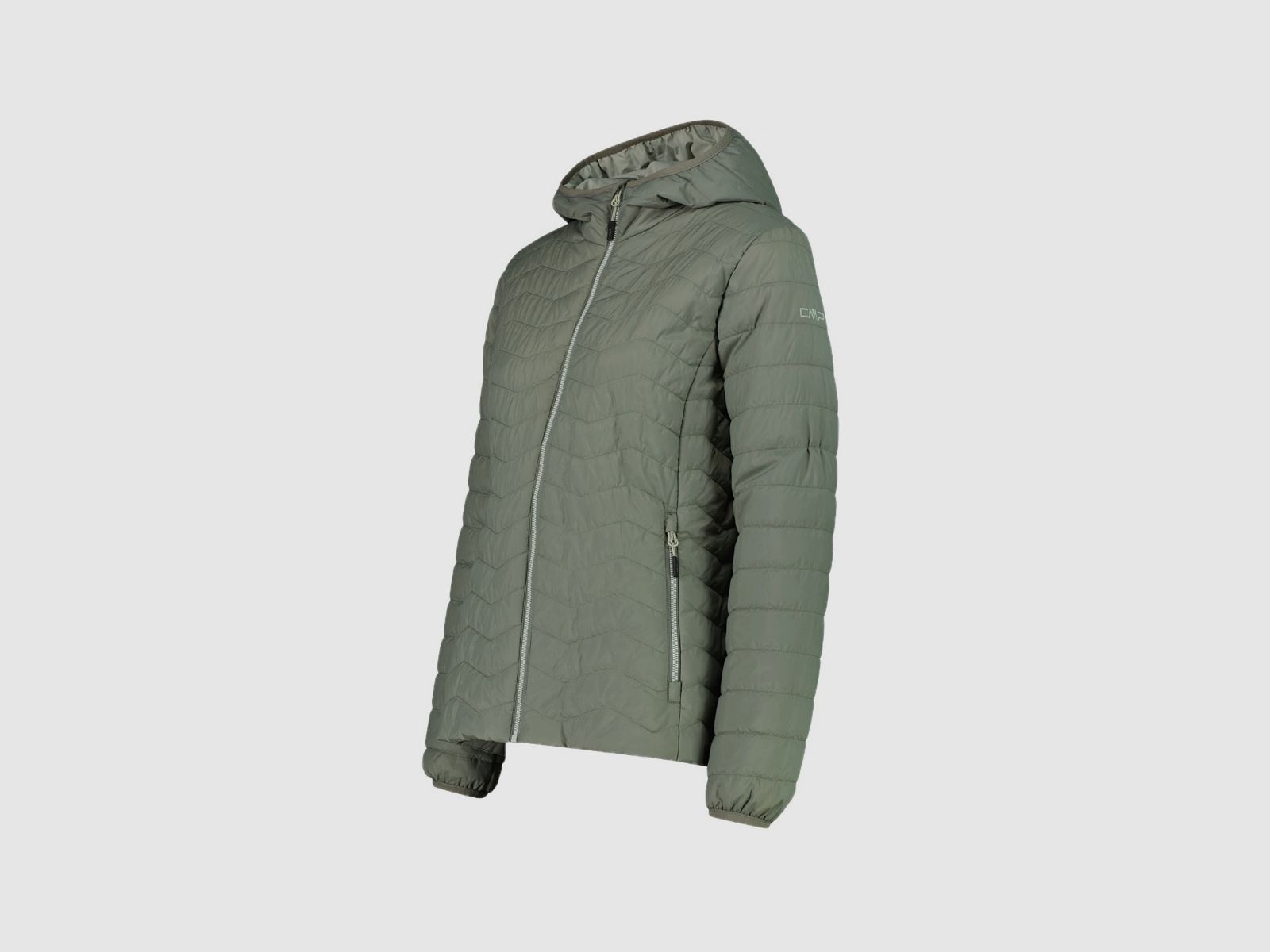 CMP Wattierte Steppjacke mit Kapuze für Damen