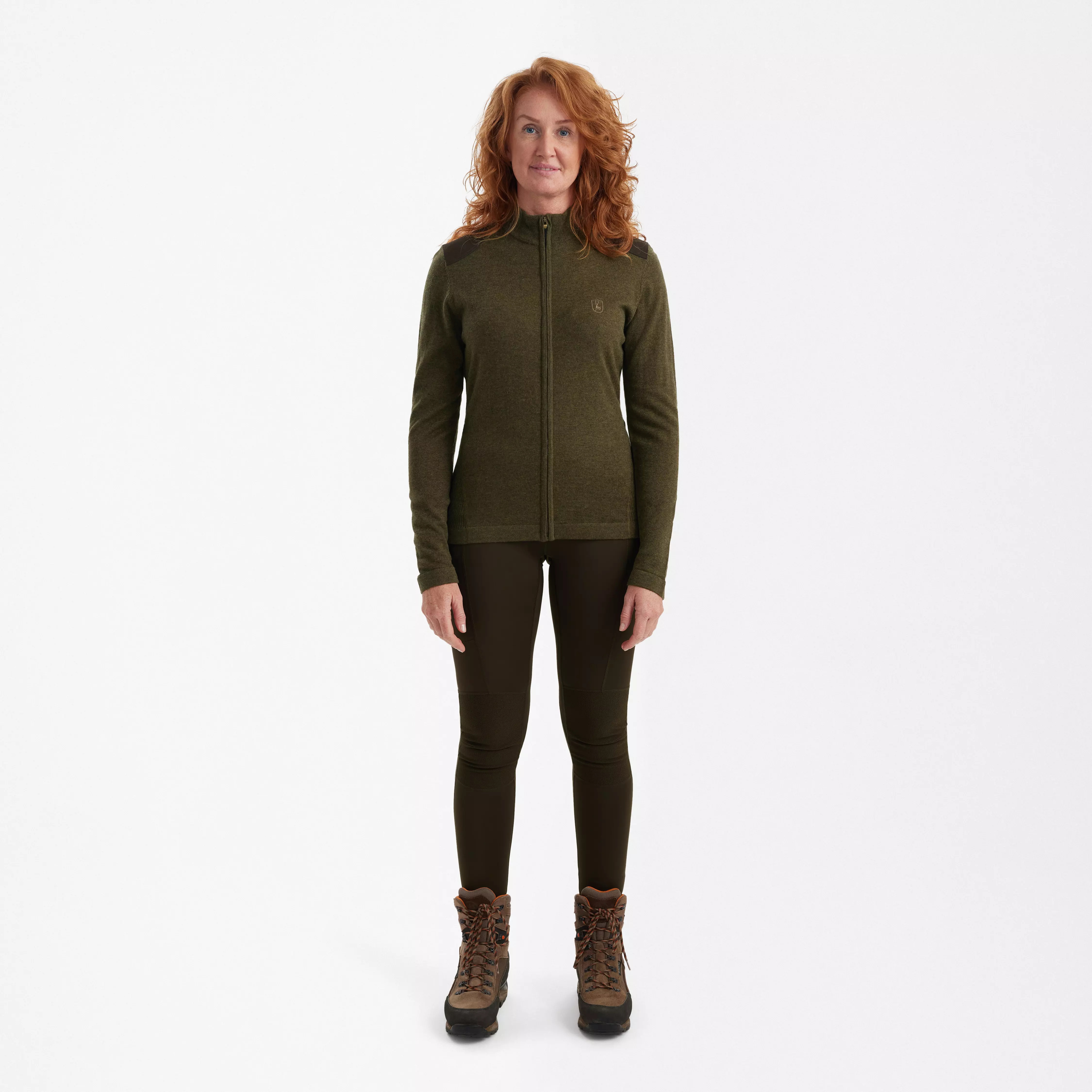 Lady Darlington cardigan en maille - Cypress, image 3 sur 5