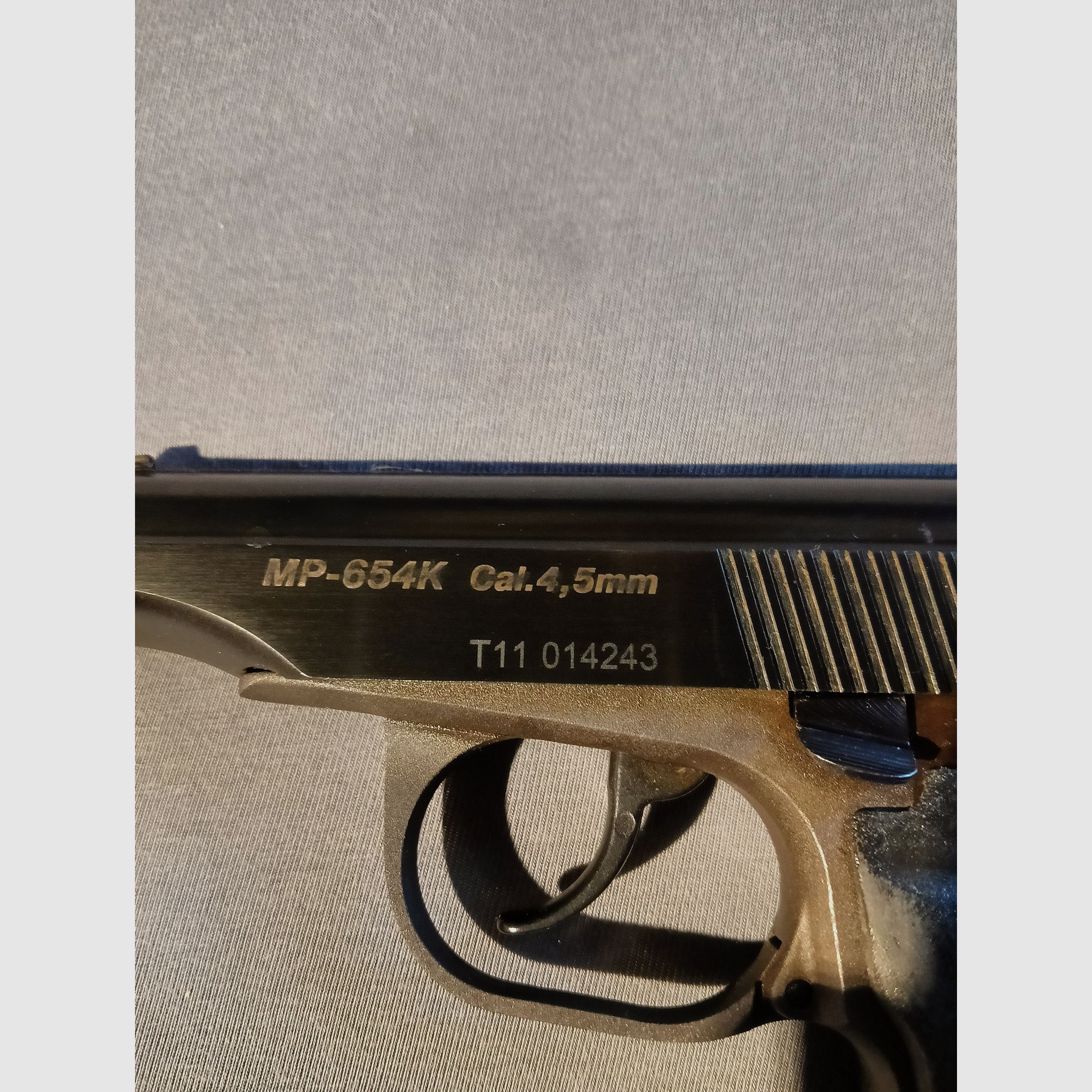 Baikal MP 654 K Makarov, T11, CO2 4,5 mm BB, funziona perfettamente in buone condizioni TOP
