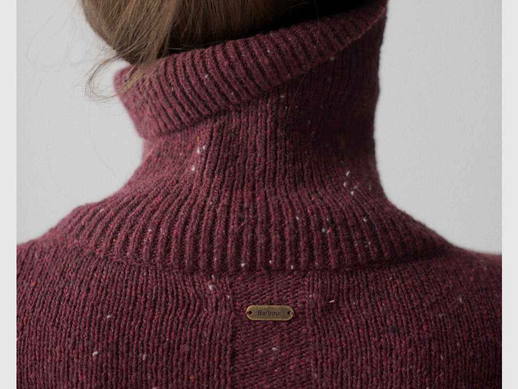 Barbour Pullover Lavensdale rojo HW25